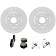 C1846341640 2-Wheel Set Brake Disc and Pad Kit, 303 mm QuietCast Series, Includes (1) Brake Pad Set and (2) Brake Disc