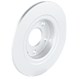 C1874341641 2-Wheel Set Rear Brake Disc and Pad Kit, 278 mm QuietCast Series, Includes (1) Brake Pad Set and (2) Brake Disc