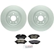 C1898141525 2-Wheel Set Rear Brake Disc and Pad Kit, 330 mm QuietCast Series, Includes (1) Brake Pad Set and (2) Brake Disc