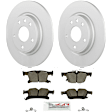 C1901531509 2-Wheel Set Rear Brake Disc and Pad Kit, 320 mm QuietCast Series, Includes (1) Brake Pad Set and (2) Brake Disc