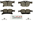 C1901531509 2-Wheel Set Rear Brake Disc and Pad Kit, 320 mm QuietCast Series, Includes (1) Brake Pad Set and (2) Brake Disc