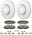 C2074531466 2-Wheel Set Front Brake Disc and Pad Kit, 335 mm QuietCast Series, Includes (1) Brake Pad Set and (2) Brake Disc
