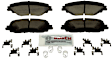 C2076531420 2-Wheel Set Front Brake Disc and Pad Kit, 305 mm QuietCast Series, Includes (1) Brake Pad Set and (2) Brake Disc