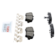 C2098531517 2-Wheel Set Brake Disc and Pad Kit, 302 mm QuietCast Series, Includes (1) Brake Pad Set and (2) Brake Disc