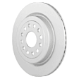 C2169531498 2-Wheel Set Rear Brake Disc and Pad Kit, 375 mm QuietCast Series, Includes (1) Brake Pad Set and (2) Brake Disc