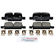 C2174531494 2-Wheel Set Rear Brake Disc and Pad Kit, 345 mm QuietCast Series, Includes (1) Brake Pad Set and (2) Brake Disc