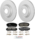 C2302531435 2-Wheel Set Front Brake Disc and Pad Kit, 305 mm QuietCast Series, Includes (1) Brake Pad Set and (2) Brake Disc