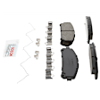 C2304531443 2-Wheel Set Front Brake Disc and Pad Kit, 340 mm QuietCast Series, Includes (1) Brake Pad Set and (2) Brake Disc
