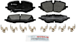 C2307531422 2-Wheel Set Front Brake Disc and Pad Kit, 300 mm QuietCast Series, Includes (1) Brake Pad Set and (2) Brake Disc