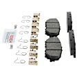 C2375531479 2-Wheel Set Front Brake Disc and Pad Kit, 296 mm QuietCast Series, Includes (1) Brake Pad Set and (2) Brake Disc