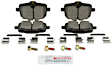 C2378531518 2-Wheel Set Rear Brake Disc and Pad Kit, 345 mm QuietCast Series, Includes (1) Brake Pad Set and (2) Brake Disc