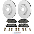 C2380531432 2-Wheel Set Front Brake Disc and Pad Kit, 325 mm QuietCast Series, Includes (1) Brake Pad Set and (2) Brake Disc