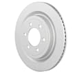C2383531524 2-Wheel Set Rear Brake Disc and Pad Kit, 350 mm QuietCast Series, Includes (1) Brake Pad Set and (2) Brake Disc