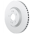C2398531433 2-Wheel Set Front Brake Disc and Pad Kit, 325 mm QuietCast Series, Includes (1) Brake Pad Set and (2) Brake Disc