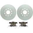 C2432141491 2-Wheel Set Rear Brake Disc and Pad Kit, 271.8 mm QuietCast Series, Includes (1) Brake Pad Set and (2) Brake Disc