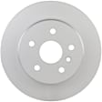 C325501234 2-Wheel Set Rear Brake Disc and Pad Kit, 287.6 mm QuietCast Series, Includes (1) Brake Pad Set and (2) Brake Disc