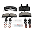 C370250536 2-Wheel Set Front Brake Disc and Pad Kit, 295 mm 4WD QuietCast Series, Includes (1) Brake Pad Set and (2) Brake Disc
