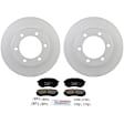 C433501222 2-Wheel Set Front Brake Disc and Pad Kit, 296.5 mm RWD QuietCast Series, Includes (1) Brake Pad Set and (2) Brake Disc