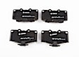 C436501222 2-Wheel Set Brake Disc and Pad Kit, 296.5 mm QuietCast Series, Includes (1) Brake Pad Set and (2) Brake Disc