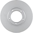 C436501230 2-Wheel Set Front Brake Disc and Pad Kit, 253.7 mm QuietCast Series, Includes (1) Brake Pad Set and (2) Brake Disc