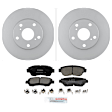 C476501221 2-Wheel Set Brake Disc and Pad Kit, 275 mm QuietCast Series, Includes (1) Brake Pad Set and (2) Brake Disc