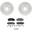 C503260731 2-Wheel Set Front Brake Disc and Pad Kit, 281.8 mm QuietCast Series, Includes (1) Brake Pad Set and (2) Brake Disc