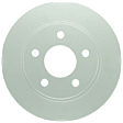C508250549 2-Wheel Set Rear Brake Disc and Pad Kit, 280.9 mm QuietCast Series, Includes (1) Brake Pad Set and (2) Brake Disc