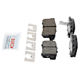 C536261447 2-Wheel Set Rear Brake Disc and Pad Kit, 304.6 mm AWD QuietCast Series, Includes (1) Brake Pad Set and (2) Brake Disc