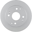 C537260738 2-Wheel Set Rear Brake Disc and Pad Kit, 259.4 mm FWD QuietCast Series, Includes (1) Brake Pad Set and (2) Brake Disc