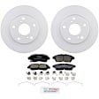 C562501220 2-Wheel Set Front Brake Disc and Pad Kit, 254.8 mm QuietCast Series, Includes (1) Brake Pad Set and (2) Brake Disc