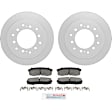 C606501636 2-Wheel Set Rear Brake Disc and Pad Kit, 312 mm QuietCast Series, Includes (1) Brake Pad Set and (2) Brake Disc