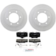 C611501222 2-Wheel Set Front Brake Disc and Pad Kit, 296.5 mm QuietCast Series, Includes (1) Brake Pad Set and (2) Brake Disc