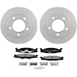 C632200359 2-Wheel Set Front Brake Disc and Pad Kit, 297.6 mm QuietCast Series, Includes (1) Brake Pad Set and (2) Brake Disc