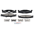C632200380 2-Wheel Set Front Brake Disc and Pad Kit, 329 mm 4WD QuietCast Series, Includes (1) Brake Pad Set and (2) Brake Disc