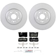 C665501260 2-Wheel Set Front Brake Disc and Pad Kit, 314.7 mm QuietCast Series, Includes (1) Brake Pad Set and (2) Brake Disc