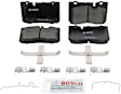 C665501260 2-Wheel Set Front Brake Disc and Pad Kit, 314.7 mm QuietCast Series, Includes (1) Brake Pad Set and (2) Brake Disc
