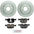 C683151496 2-Wheel Set Rear Brake Disc and Pad Kit, 320 mm QuietCast Series, Includes (1) Brake Pad Set and (2) Brake Disc