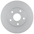 C707501219 2-Wheel Set Front Brake Disc and Pad Kit, 275 mm QuietCast Series, Includes (1) Brake Pad Set and (2) Brake Disc
