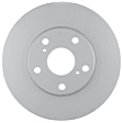 C707501221 2-Wheel Set Brake Disc and Pad Kit, 275 mm QuietCast Series, Includes (1) Brake Pad Set and (2) Brake Disc