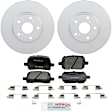 C707501232 2-Wheel Set Front Brake Disc and Pad Kit, 295.9 mm QuietCast Series, Includes (1) Brake Pad Set and (2) Brake Disc