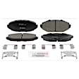 C748200329 2-Wheel Set Front Brake Disc and Pad Kit, 316 mm QuietCast Series, Includes (1) Brake Pad Set and (2) Brake Disc