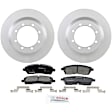 C757200341 2-Wheel Set Rear Brake Disc and Pad Kit, 325.8 mm QuietCast Series, Includes (1) Brake Pad Set and (2) Brake Disc