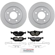 C763150064 2-Wheel Set Rear Brake Disc and Pad Kit, 280 mm RWD QuietCast Series, Includes (1) Brake Pad Set and (2) Brake Disc