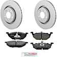 C768531384 2-Wheel Set Front Brake Disc and Pad Kit, 288 mm QuietCast Series, Includes (1) Brake Pad Set and (2) Brake Disc