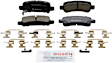 C770481190 2-Wheel Set Brake Disc and Pad Kit, 289.7 mm QuietCast Series, Includes (1) Brake Pad Set and (2) Brake Disc