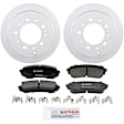 C773501249 2-Wheel Set Rear Brake Disc and Pad Kit, 329.2 mm QuietCast Series, Includes (1) Brake Pad Set and (2) Brake Disc