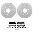 C785250536 2-Wheel Set Front Brake Disc and Pad Kit, 295 mm 4WD QuietCast Series, Includes (1) Brake Pad Set and (2) Brake Disc
