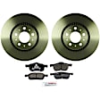 C794521350 2-Wheel Set Front Brake Disc and Pad Kit, 304.7 mm QuietCast Series, Includes (1) Brake Pad Set and (2) Brake Disc