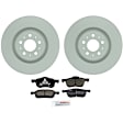 C794521382 2-Wheel Set Front Brake Disc and Pad Kit, 329.9 mm QuietCast Series, Includes (1) Brake Pad Set and (2) Brake Disc