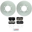 C812501223 2-Wheel Set Front Brake Disc and Pad Kit, 318.7 mm QuietCast Series, Includes (1) Brake Pad Set and (2) Brake Disc